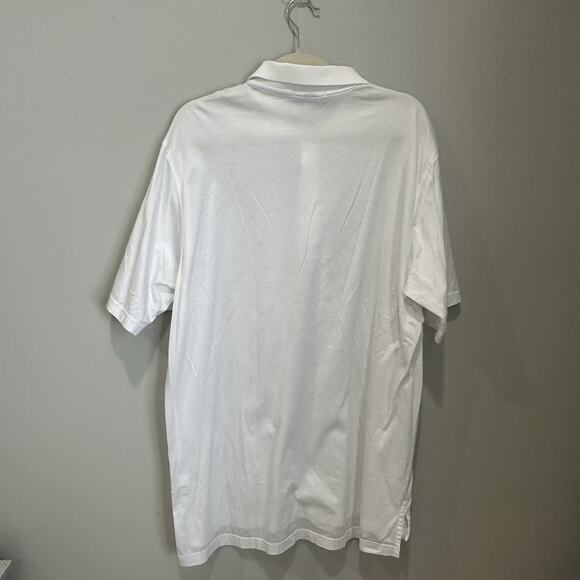 Peter Millar Polo Golf Shirt Mens Large Performance White L - Picture 4 of 5